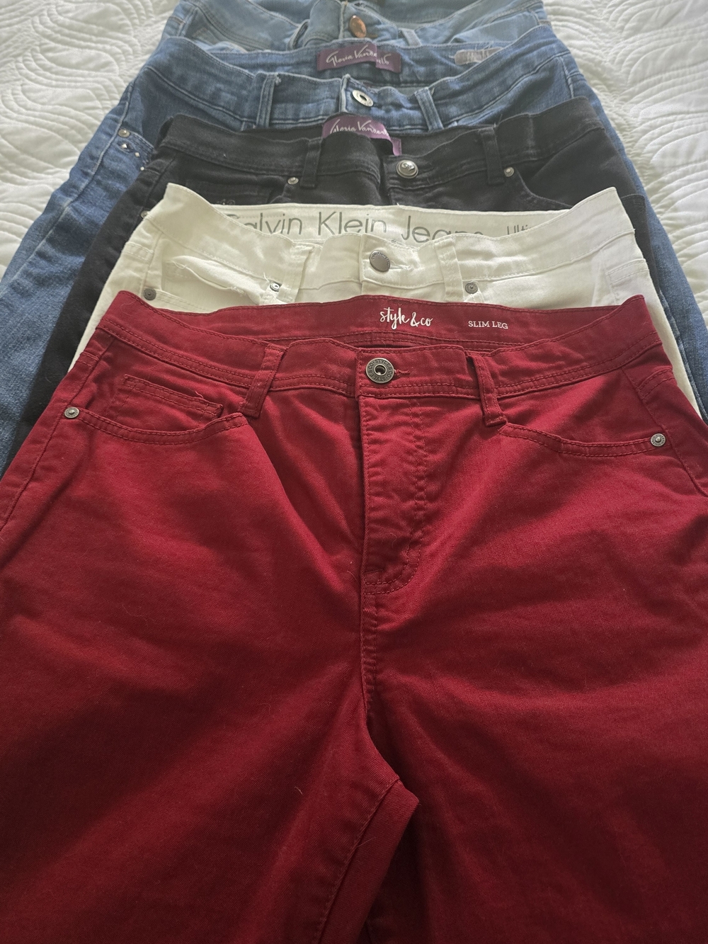 5 Pair of brand Jeans